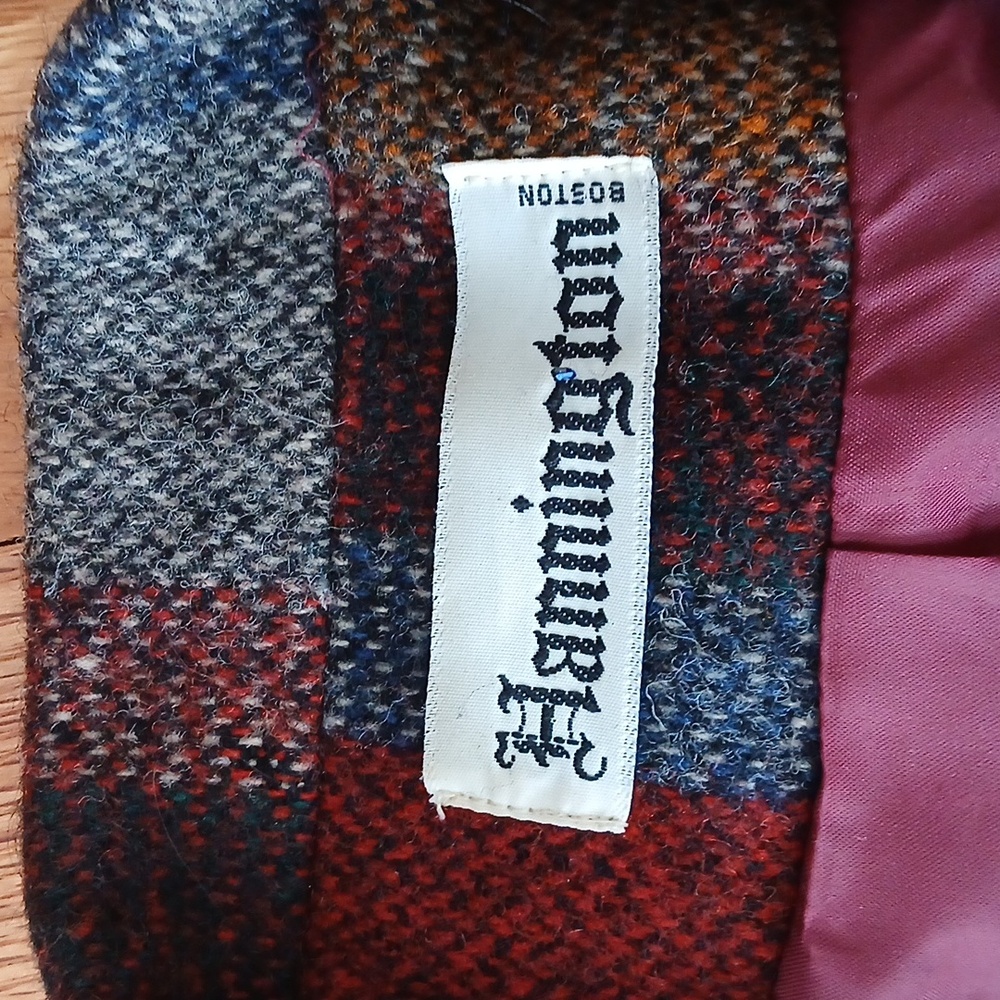 Hannington Boston Striped Multicolored 100% Wool Blazer ■ Size S - Picture 6 of 9